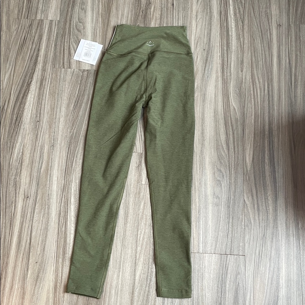 Beyond Yoga Olive Green High-Waisted Leggings